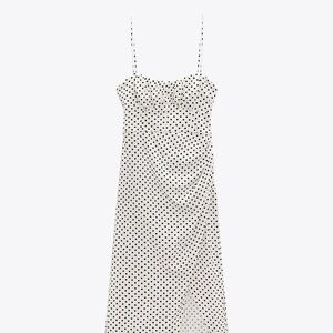 Polka dot dress. Zara